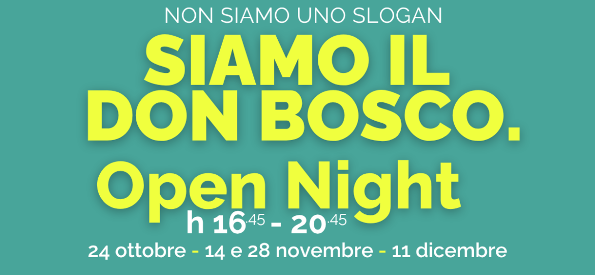 open night per news sito