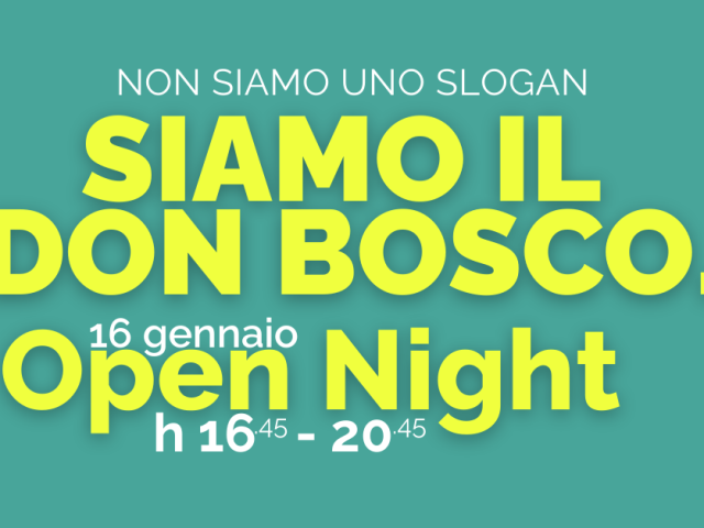 NEWS SITO OPEN NIGHT 16 GENNAIO